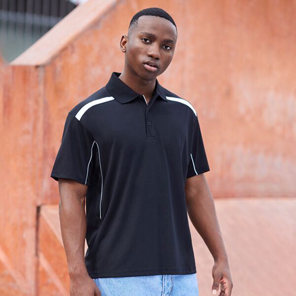 Mens United Short Sleeve Polo Thumbnail