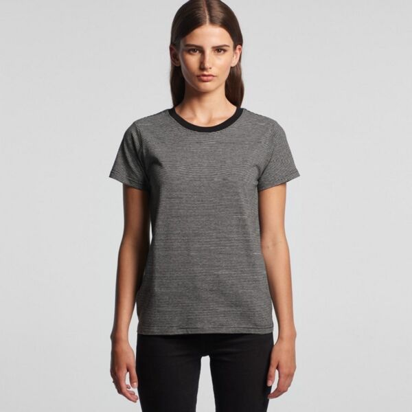 Womens Line Stripe Tee Thumbnail